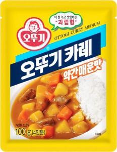 OTTOGI Ottogi Curry Medium Hot - curry instant w proszku 100g - Ottogi 1