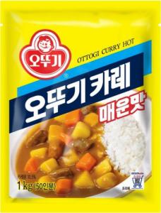 OTTOGI Ottogi Curry Hot - curry instant w proszku 1kg - Ottogi 1