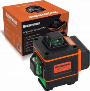 Heckermann Laser krzyżowy 4DL zielony 25 m 9