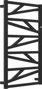 Grzejnik łazienkowy Instal-Projekt Trick 50 cmx90 cmcm czarny (TRK-50/90C31) 3