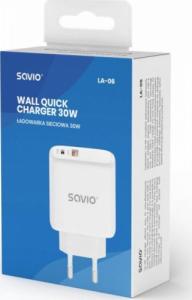 Ładowarka Savio LA-06 1x USB-A 1x USB-C 3 A (1_811675) 4