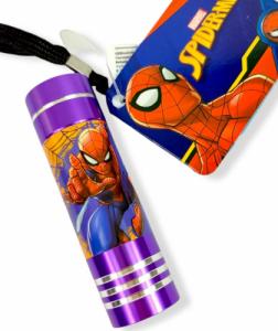Latarka Euroswan Latarka dziecięca LED alumionowa Spiderman 1