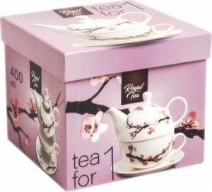 Royal Tea Zestaw do herbaty Tea For One, porcelanowy Sakura 400ml - 2