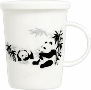 Royal Tea Kubek do herbaty z filtrem, porcelanowy Panda 300ml - Royal Tea 1