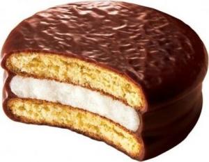 Lotte Choco Pie, ciastka biszkoptowe z pianką, pudełko (12 szt. x 28g) - Lotte 3