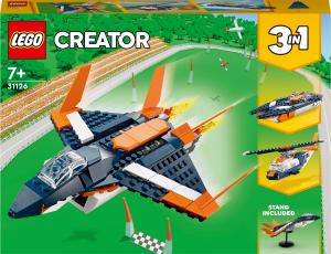 LEGO Creator Odrzutowiec naddźwiękowy (31126) 1