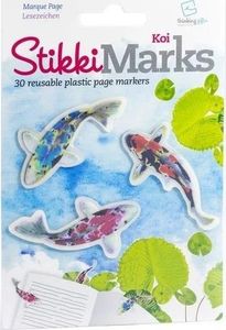 Thinking Gifts StikkiMarks Koi Fish Zakładki Ryby Koi znaczniki 1