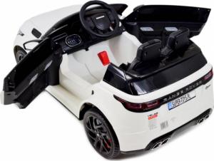 Super-Toys AUTO NA AKUMULATOR LAND ROVER VELAR, MIĘKKIE SIEDZENIE, MIĘKKIE KOŁA/QY2088 11