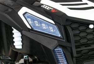 Ramiz Auto Buggy XXL ATV Racing STRONG 4x4 na akumulator Biały 12