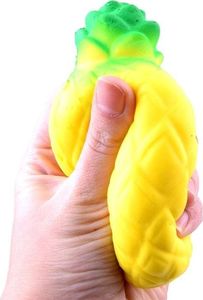 Jokomisiada Piankowy gniotek ŻÓŁTY ANANAS Zabawka ZA2616 3