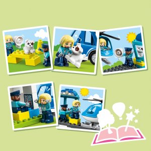 LEGO Duplo Posterunek policji i helikopter (10959) 2