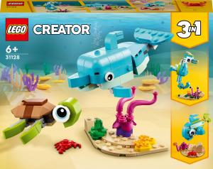 LEGO Creator Delfin i żółw (31128) 1