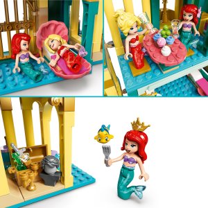LEGO Disney Podwodny pałac Arielki (43207) 4