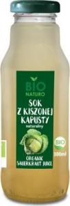 polbioeco Sok z kiszonej kapusty naturalny BIO 300 ml 1
