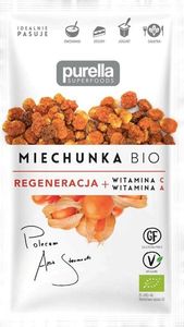 Purella Food Miechunka BIO. Regeneracja. Witamina C + Witamina A 45 g 1