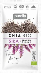 Purella Food Chia BIO. Siła. Błonnik + Omega 3 50 g 1