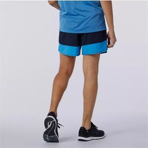 New Balance Spodenki do biegania New Balance PRINTED IMPACT RUN 5IN SHORT - MS01242HLU L 4