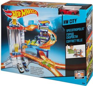 Mattel Hot Wheels Wyścigowe miasto zestaw CDL36 2