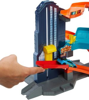 Mattel Hot Wheels Wyścigowe miasto zestaw CDL36 3