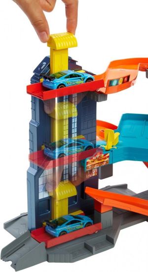 Mattel Hot Wheels Wyścigowe miasto zestaw CDL36 7