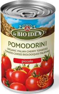 LA BIO IDEA POMIDORY CHERRY W SOSIE POMIDOROWYM BIO 400 g (PUSZKA) - LA BIO IDEA 1