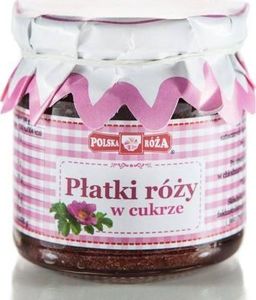 Polska Róża Konfitura z płatków róży w cukrze 220g Polska Róża 1