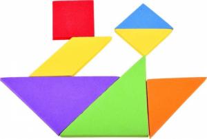 Jokomisiada Puzzle piankowe układanka logiczna tangram ZA3343 4