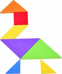 Jokomisiada Puzzle piankowe układanka logiczna tangram ZA3343 8