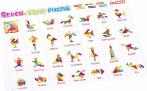 Jokomisiada Puzzle piankowe układanka logiczna tangram ZA3343 9