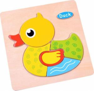 Jokomisiada Układanka drewniana zwierzątka Puzzle ZA2528 4