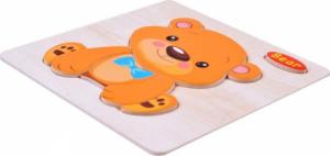 Jokomisiada Układanka drewniana zwierzątka Puzzle ZA2528 9