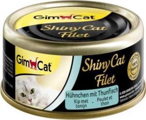 Gimpet GIMCAT ShinyCat Filet Chicken&Tuna 70g 1