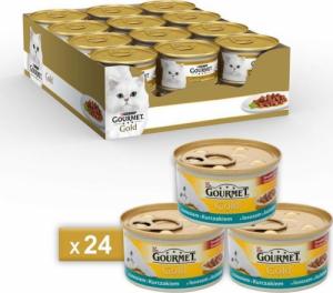 Gourmet Gourmet Gold łosoś z kurczakiem w sosie 24x85g 1