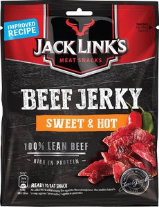 Jack Links Wołowina w kawałkach: suszona i wędzona. Sweet & Hot 70 g 1