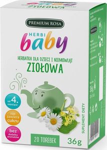 Premium Rosa Herbatka dla dzieci i niemowląt Ziołowa 20 torebek 1