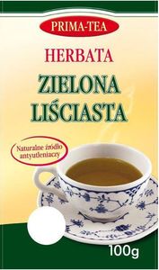 PRIMA-TEA Herbata ZIELONA liściasta 100g PRIMA-TEA 1