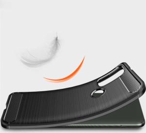 Alogy Etui obudowa Alogy Rugged Armor TPU Carbon do Motorola Moto E20/ E30/ E40 Black 5