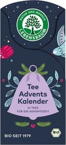 Kalendarz adwentowy Lebensbaum KALENDARZ ADWENTOWY (HERBATY) BIO (24 sztuki) 46 g - LEBENSBAUM 1