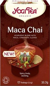 Yogi Tea HERBATKA MACA CHAI BIO (17 x 2,1 g) 35,7 g - YOGI TEA 1