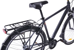 Fuzlu Rower trekkingowy 28 Fuzlu Escape 1.0 Men (20") grafit/czarny/czarny połysk 2