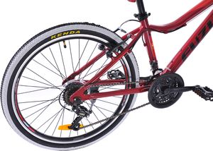 Fuzlu Fuzlu Team 24 alu. (14,5") czerwony/czarny połysk rower górski 3