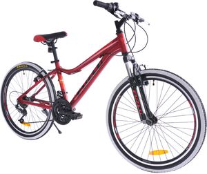 Fuzlu Fuzlu Team 24 alu. (14,5") czerwony/czarny połysk rower górski 5