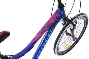 Fuzlu Fuzlu Team 24 alu. (14,5") ciemnoniebieski/czerwony/biały mat rower górski 5