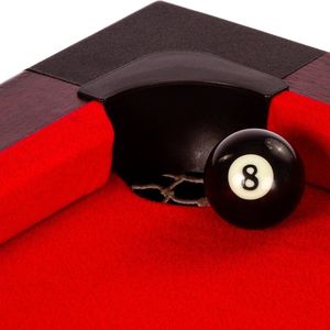 Games Planet BRĄZOWY STÓŁ BILARDOWY 4 FT POOL BILARD +AKCESORIA Unw 5