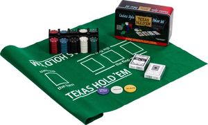 MKS ZESTAW DO GRY W POKERA ŻETONY 200 SZT KARTY MATA Unw 7