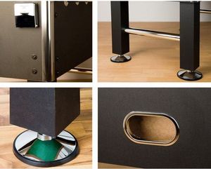 MKS CZARNY STÓŁ PIŁKARSKI PIŁKARZYKI MODEL LEEDS 60KG Unw 4