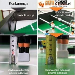 MKS CZARNY STÓŁ PIŁKARSKI PIŁKARZYKI MODEL LEEDS 60KG Unw 6