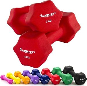 Movit ‎Hantle M29321 neoprenowe 2 x 3 kg 11