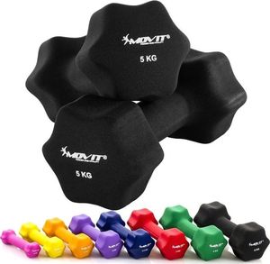 Movit ‎Hantle M29321 neoprenowe 2 x 5 kg 11