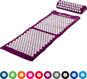 Movit FIOLETOWA MATA ZDROWOTNA DO AKUPRESURY 130x50 CM Z KOLCAMI NA BÓL PLECÓW Unw 9